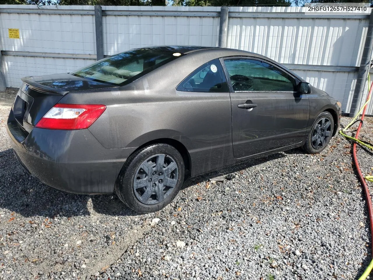 2007 Honda Civic Lx VIN: 2HGFG12657H527410 Lot: 69475054