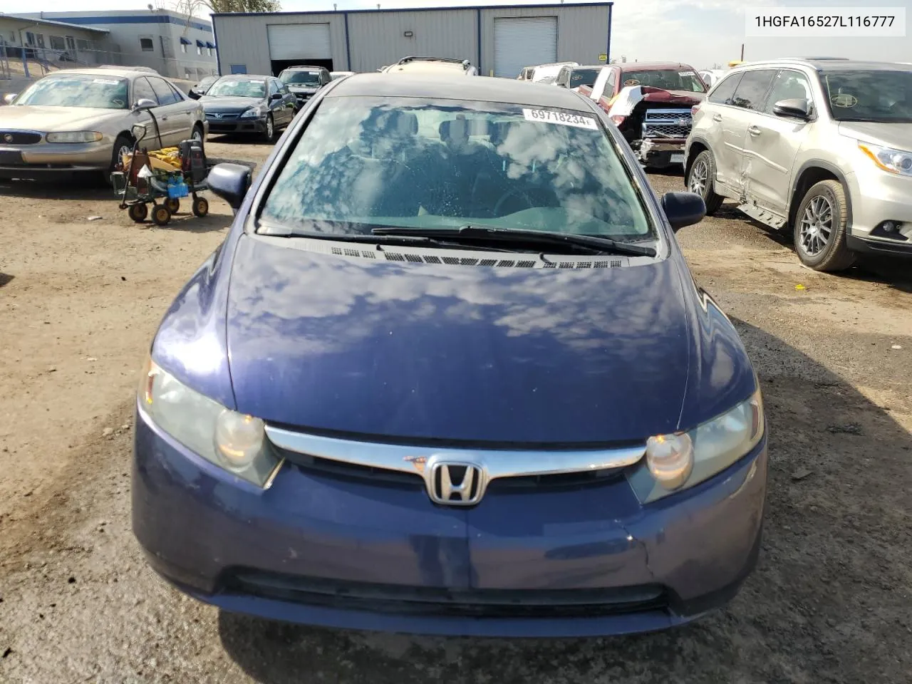 1HGFA16527L116777 2007 Honda Civic Lx