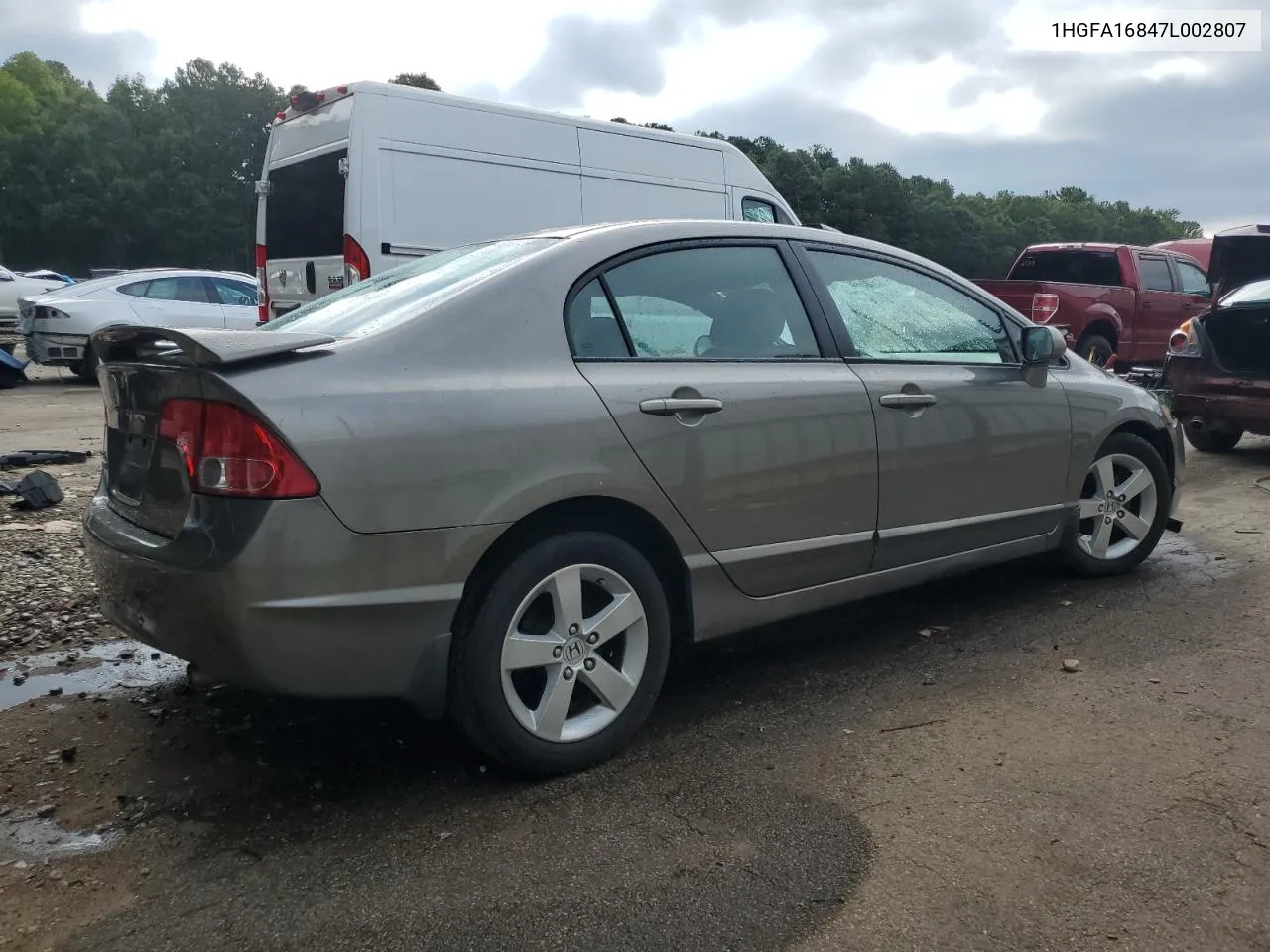 2007 Honda Civic Ex VIN: 1HGFA16847L002807 Lot: 69750864