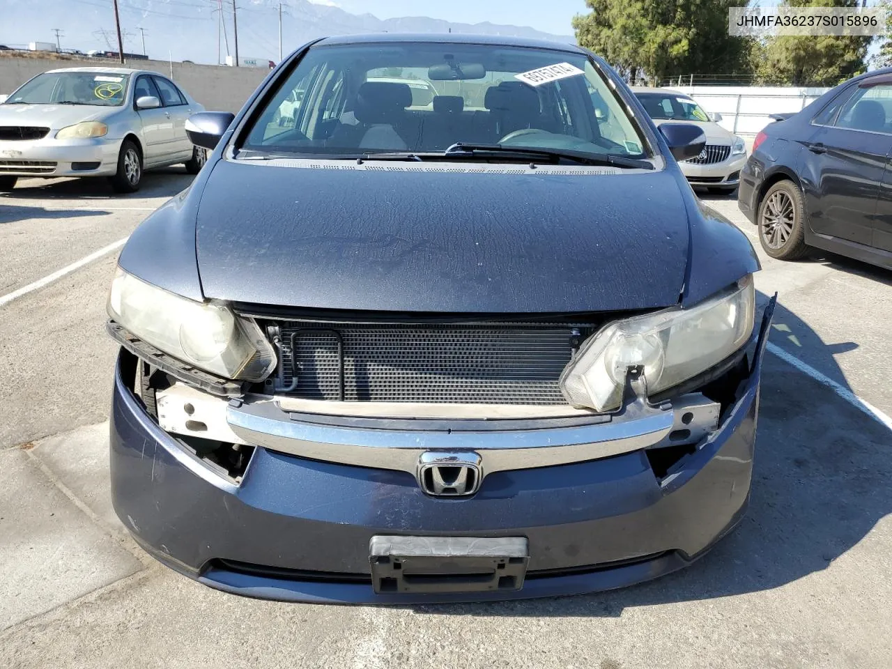 JHMFA36237S015896 2007 Honda Civic Hybrid