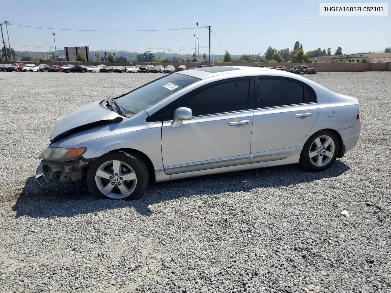 1HGFA16857L052101 2007 Honda Civic Ex