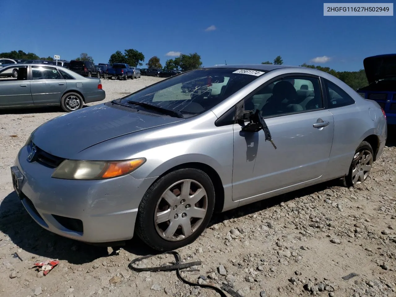 2HGFG11627H502949 2007 Honda Civic Lx