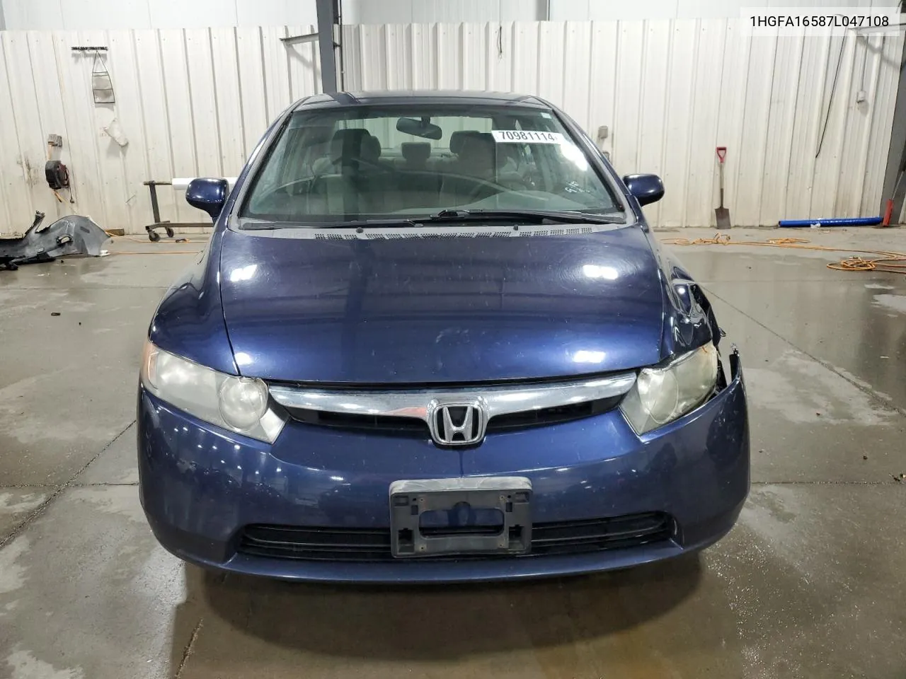 1HGFA16587L047108 2007 Honda Civic Lx