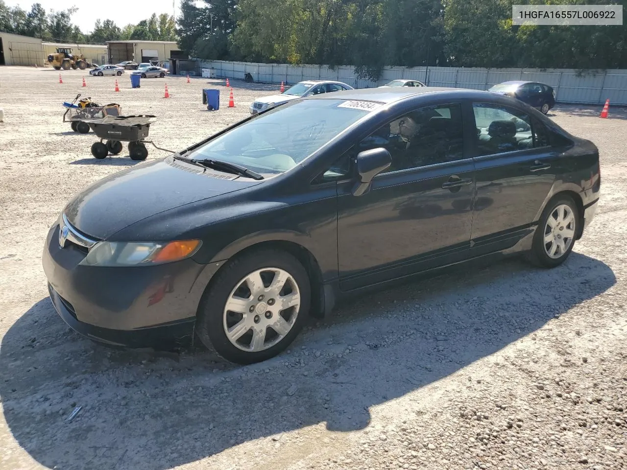 2007 Honda Civic Lx VIN: 1HGFA16557L006922 Lot: 71063454