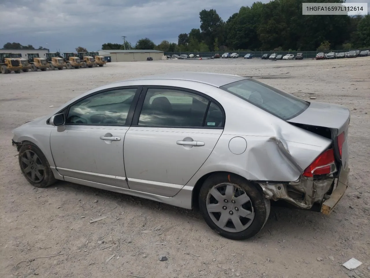 2007 Honda Civic Lx VIN: 1HGFA16597L112614 Lot: 71264714