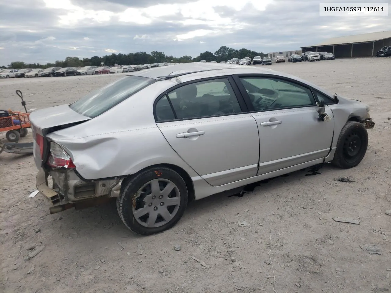 2007 Honda Civic Lx VIN: 1HGFA16597L112614 Lot: 71264714