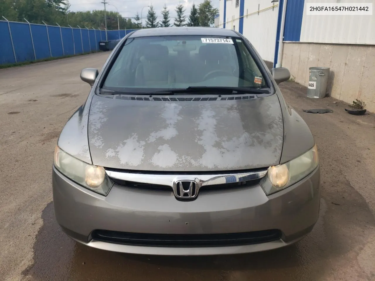 2HGFA16547H021442 2007 Honda Civic Lx