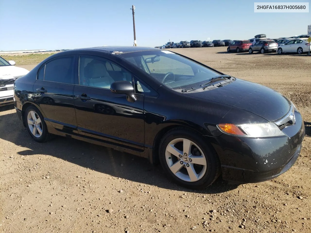 2007 Honda Civic Ex VIN: 2HGFA16837H005680 Lot: 71620284