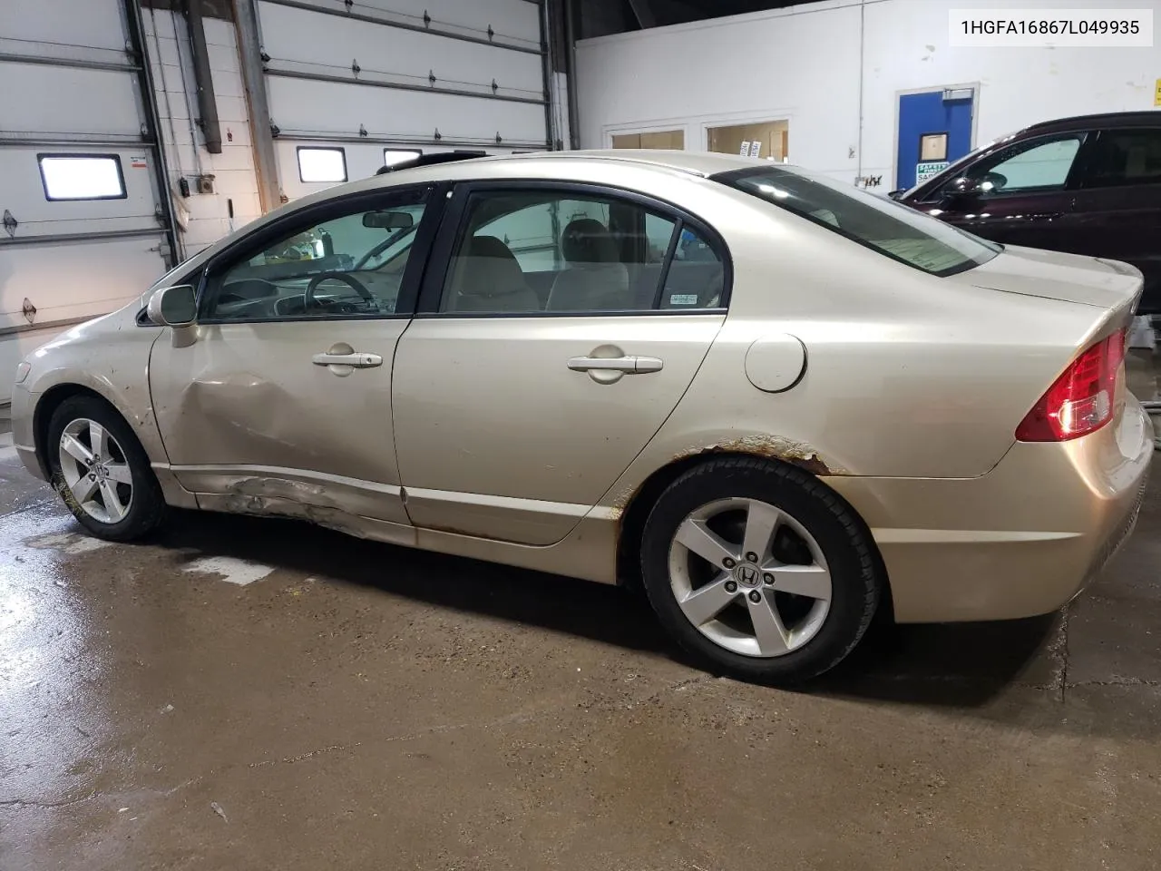 2007 Honda Civic Ex VIN: 1HGFA16867L049935 Lot: 71732784