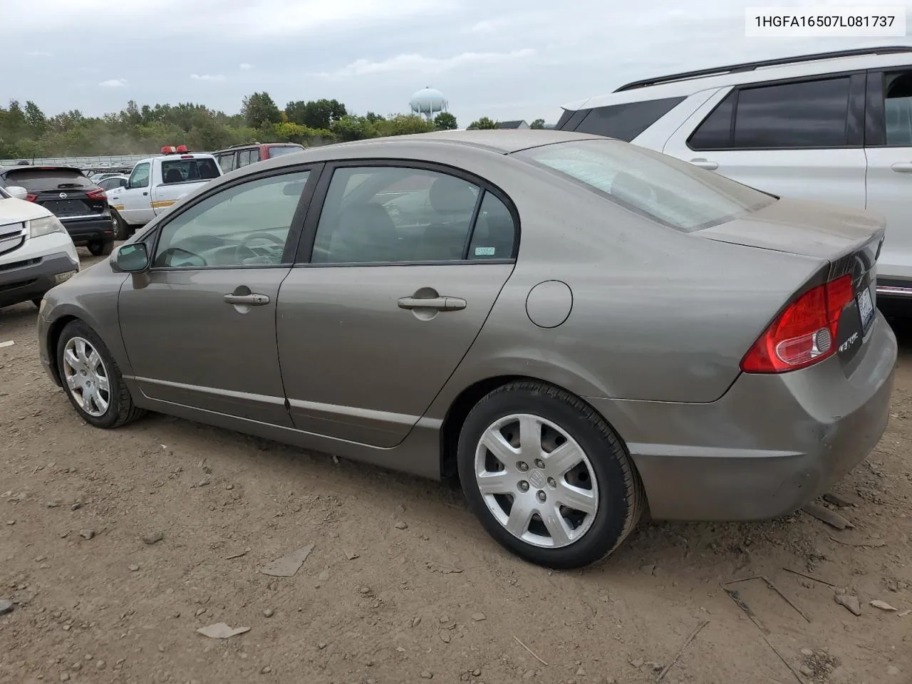 2007 Honda Civic Lx VIN: 1HGFA16507L081737 Lot: 71821514