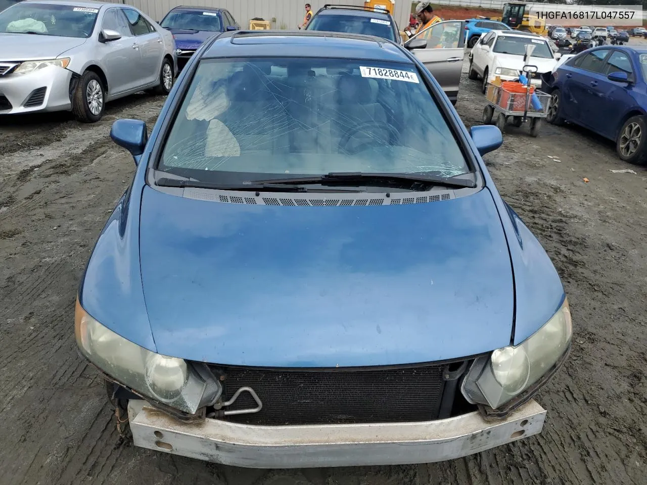 1HGFA16817L047557 2007 Honda Civic Ex