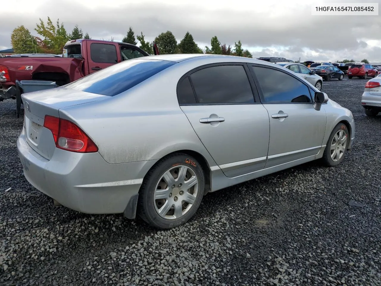 1HGFA16547L085452 2007 Honda Civic Lx