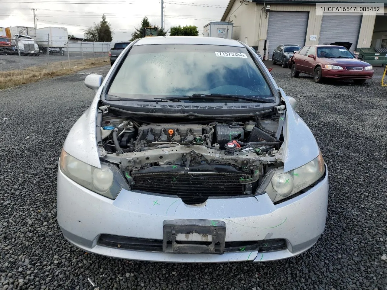 1HGFA16547L085452 2007 Honda Civic Lx