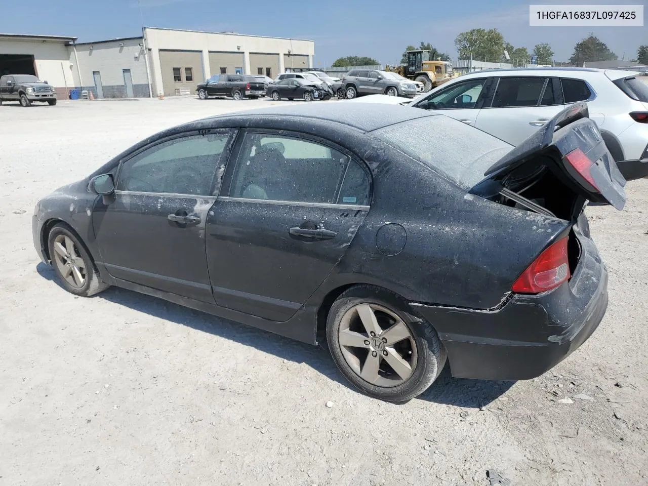 2007 Honda Civic Ex VIN: 1HGFA16837L097425 Lot: 72117294