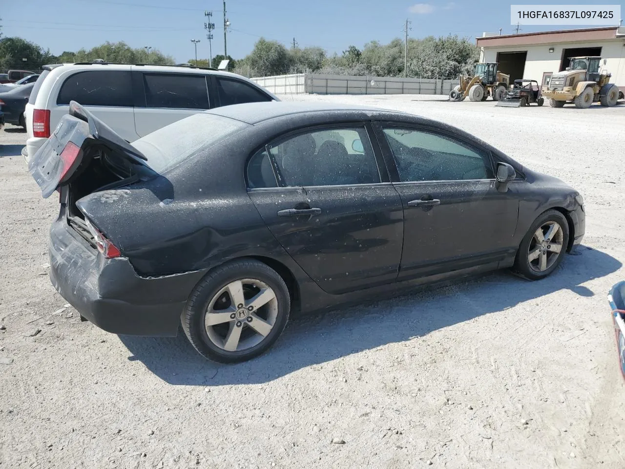 2007 Honda Civic Ex VIN: 1HGFA16837L097425 Lot: 72117294