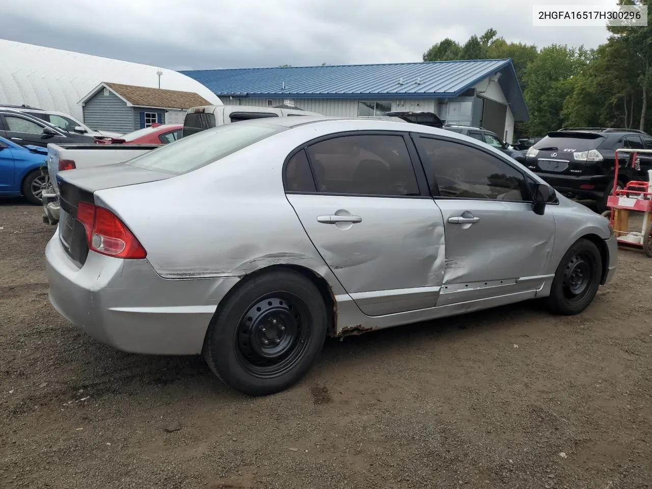 2007 Honda Civic Lx VIN: 2HGFA16517H300296 Lot: 72448734