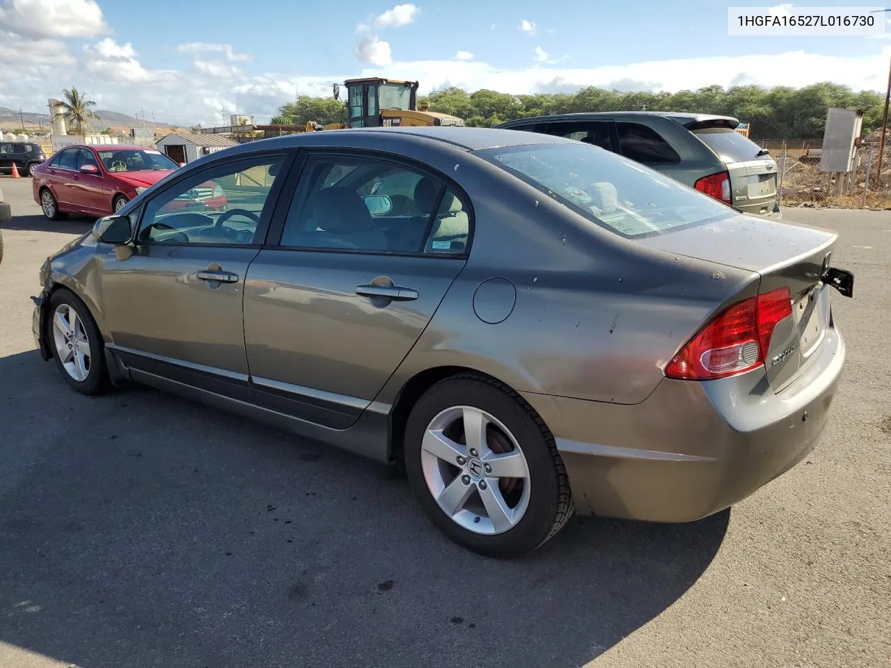 2007 Honda Civic Lx VIN: 1HGFA16527L016730 Lot: 72827034