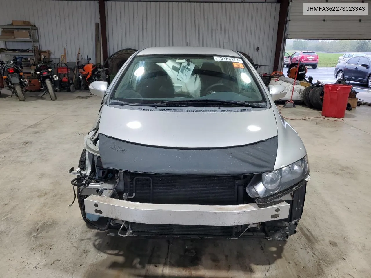 JHMFA36227S023343 2007 Honda Civic Hybrid