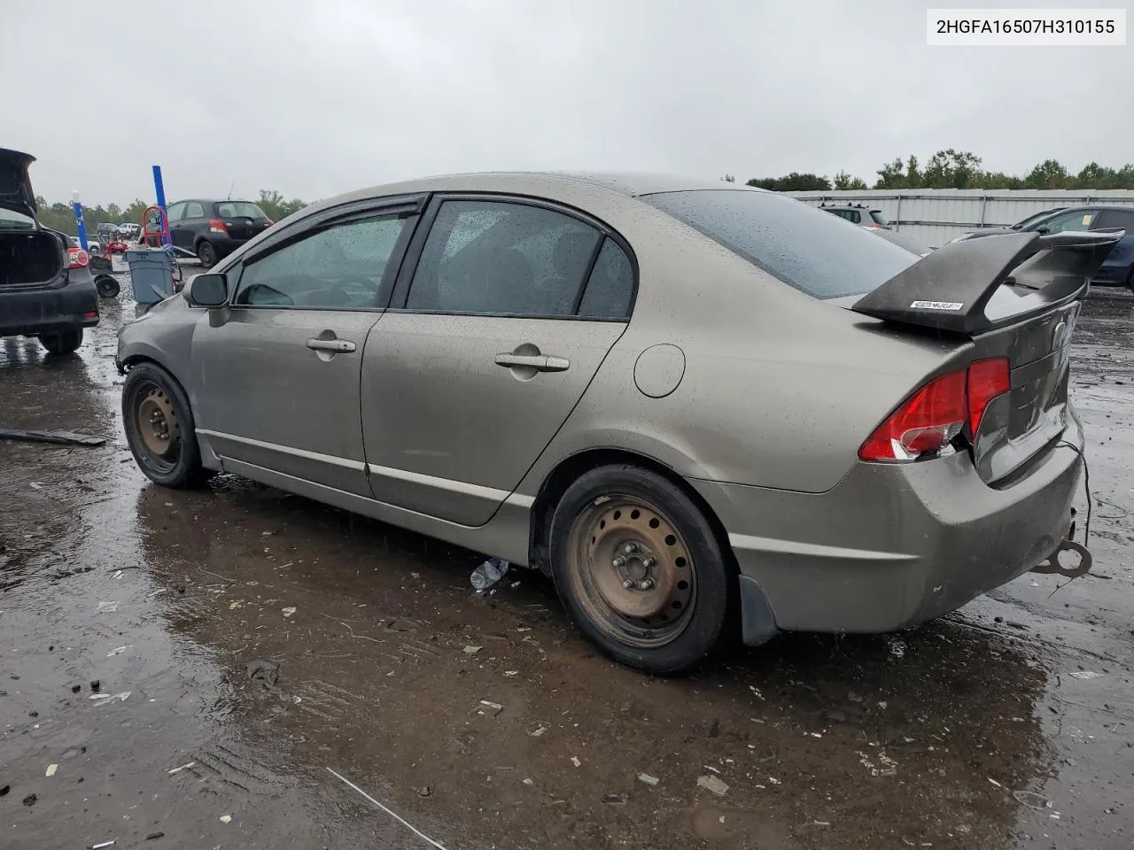 2007 Honda Civic Lx VIN: 2HGFA16507H310155 Lot: 73396754