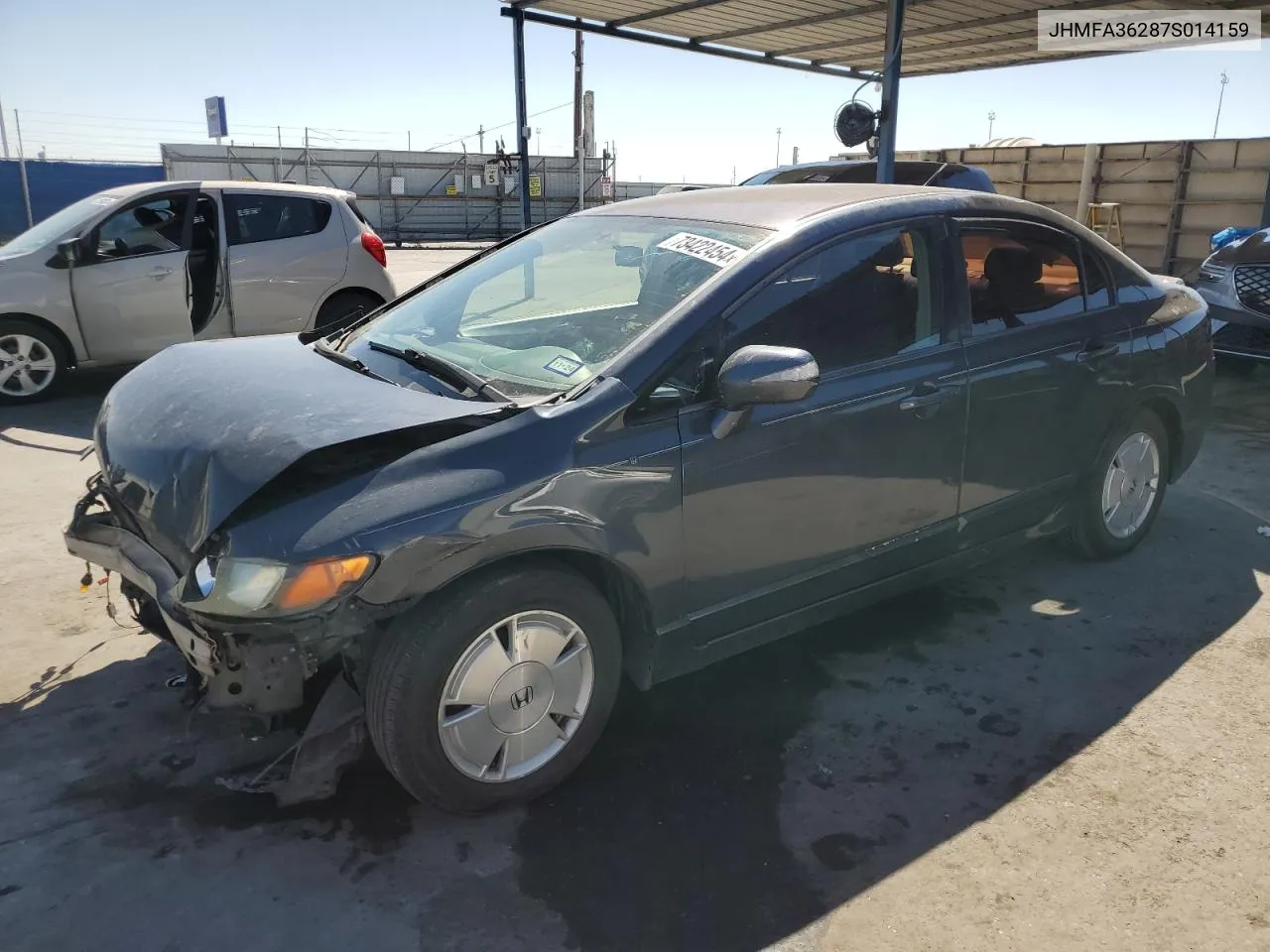 JHMFA36287S014159 2007 Honda Civic Hybrid