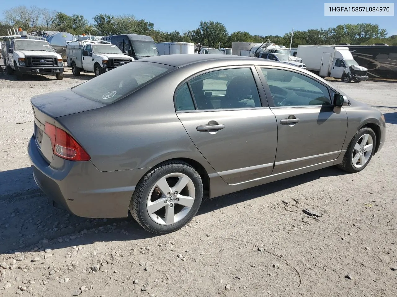 2007 Honda Civic Ex VIN: 1HGFA15857L084970 Lot: 73440094