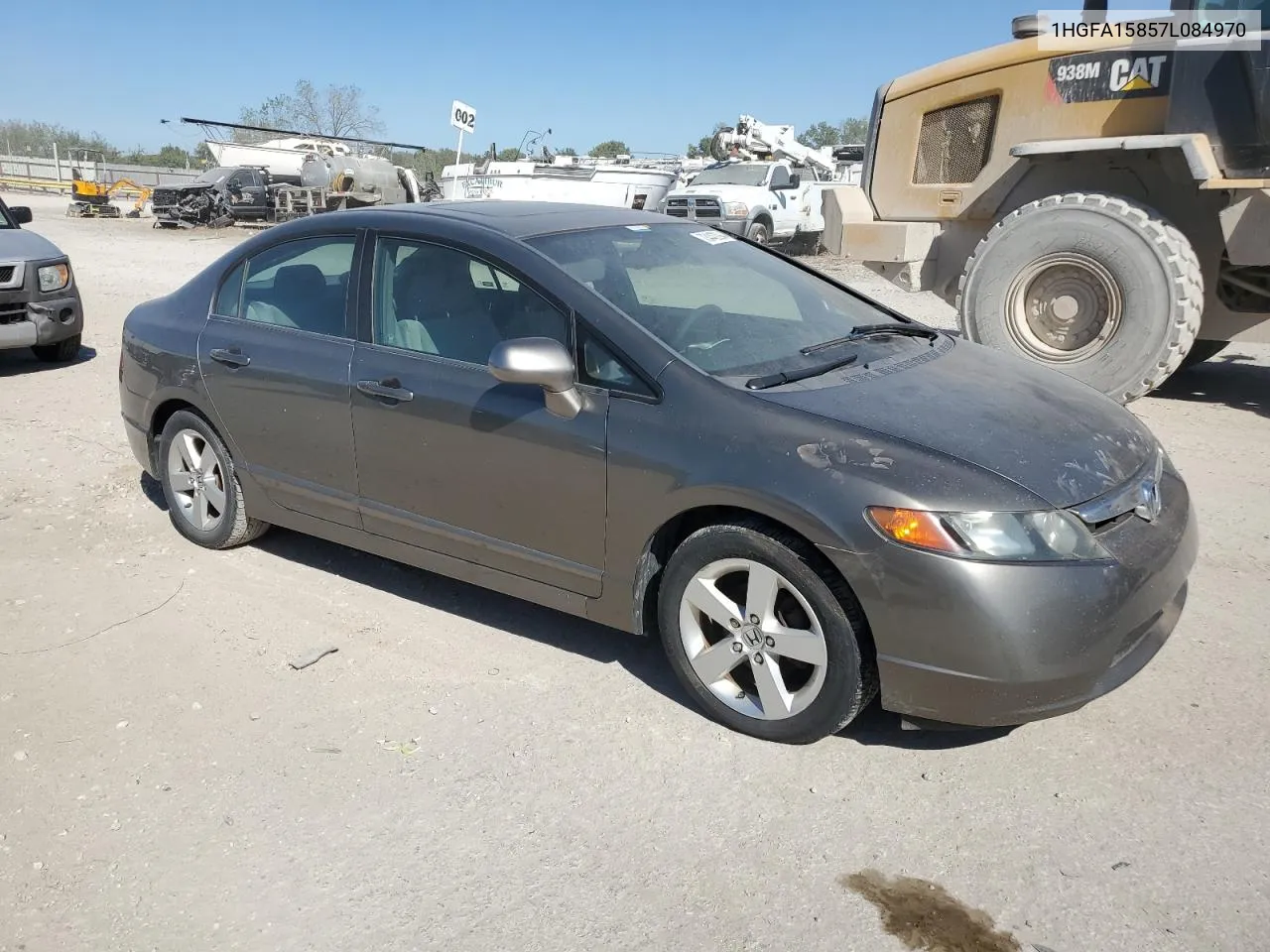 2007 Honda Civic Ex VIN: 1HGFA15857L084970 Lot: 73440094