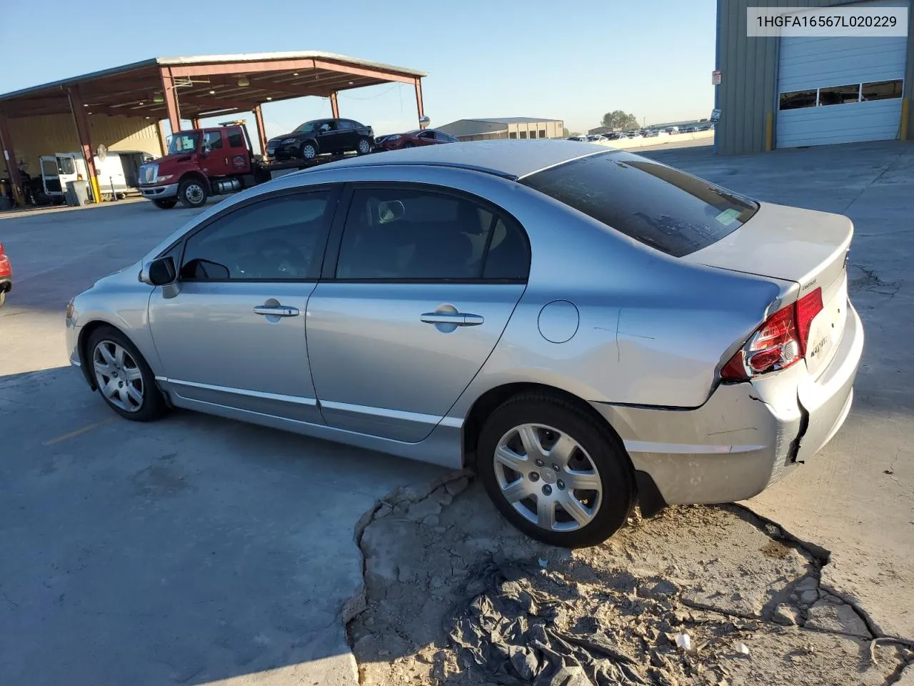 1HGFA16567L020229 2007 Honda Civic Lx