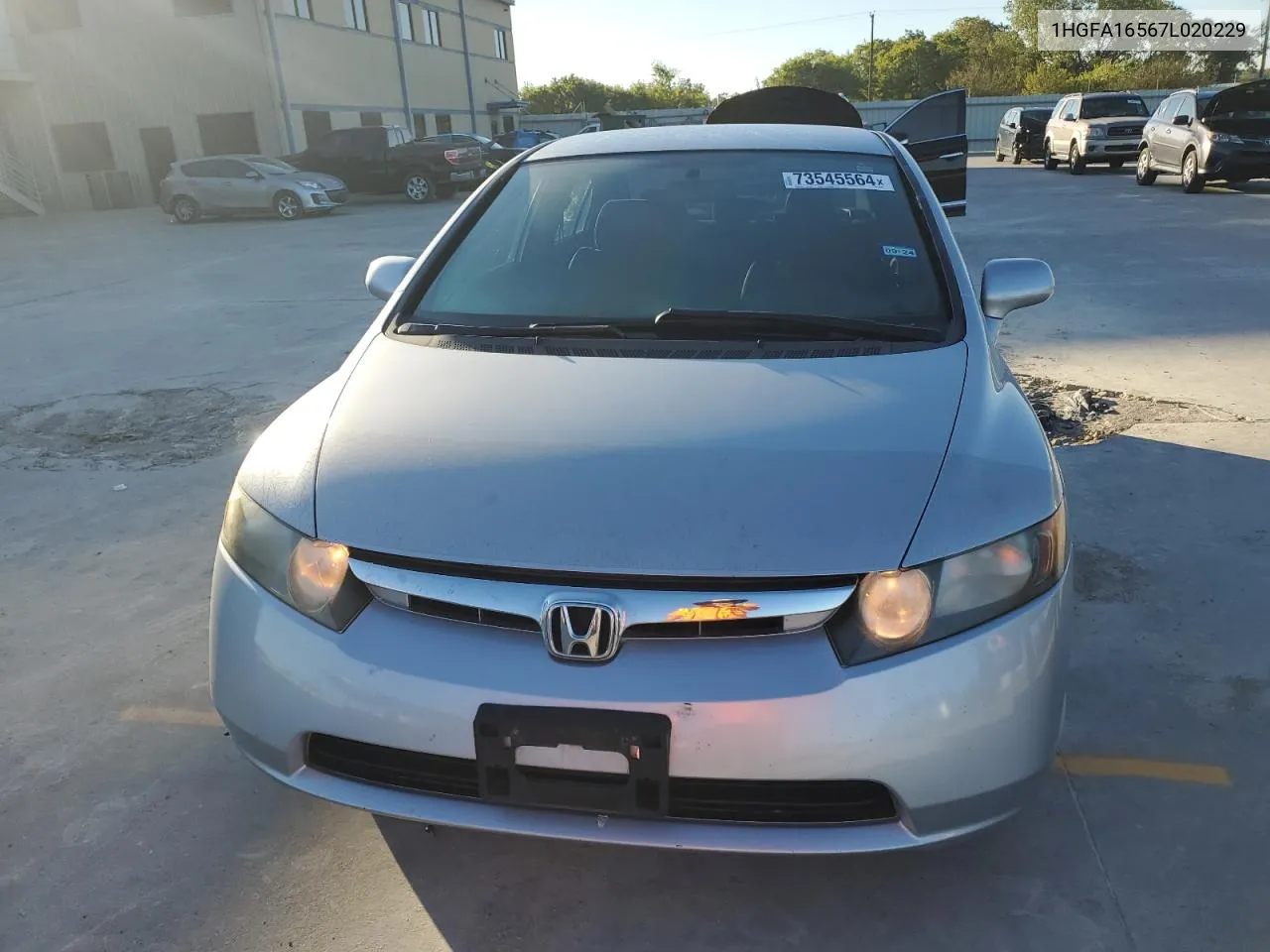 1HGFA16567L020229 2007 Honda Civic Lx