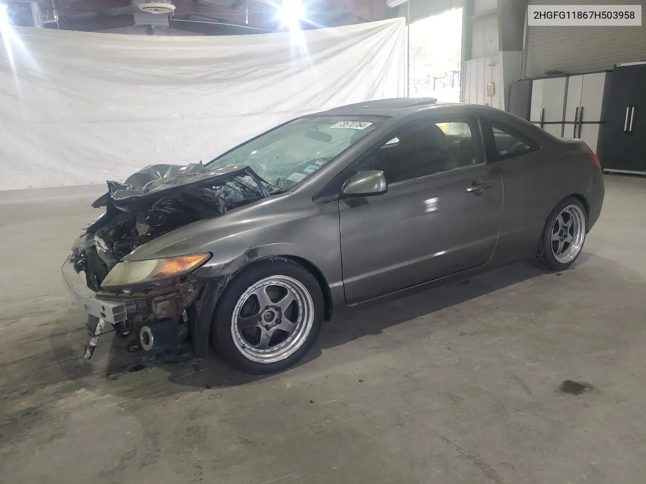 2HGFG11867H503958 2007 Honda Civic Ex