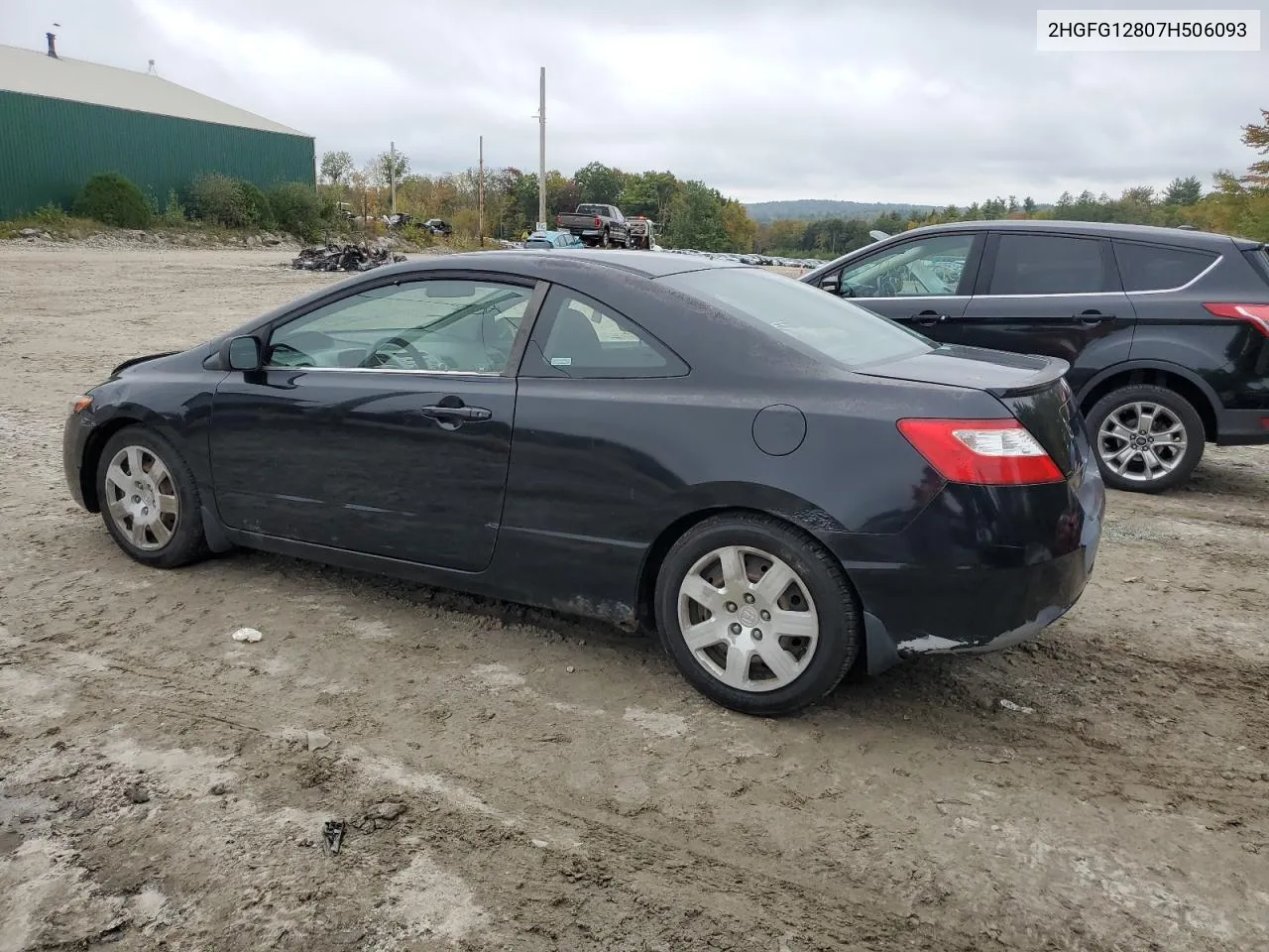 2007 Honda Civic Ex VIN: 2HGFG12807H506093 Lot: 73709934