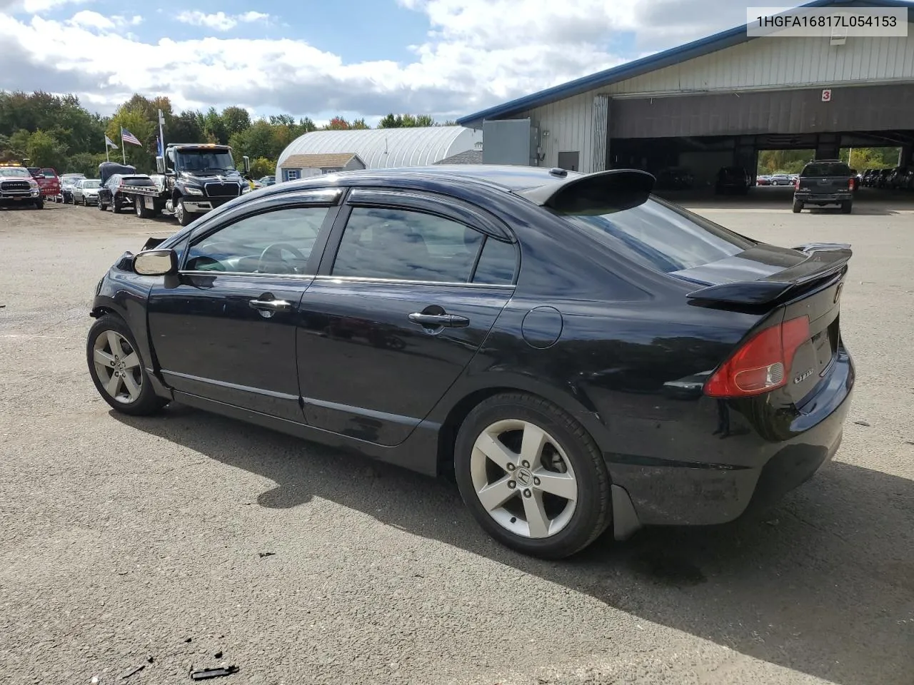 2007 Honda Civic Ex VIN: 1HGFA16817L054153 Lot: 74180634