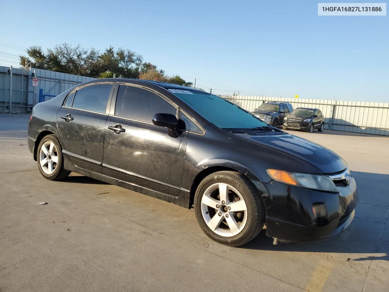 2007 Honda Civic Ex VIN: 1HGFA16827L131886 Lot: 74573914