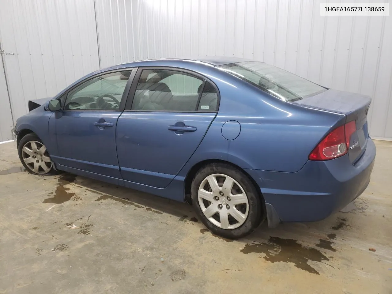 2007 Honda Civic Lx VIN: 1HGFA16577L138659 Lot: 74925494