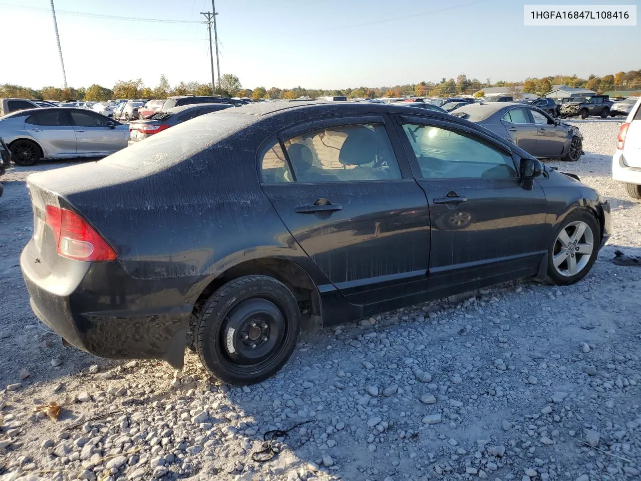 2007 Honda Civic Ex VIN: 1HGFA16847L108416 Lot: 74999024