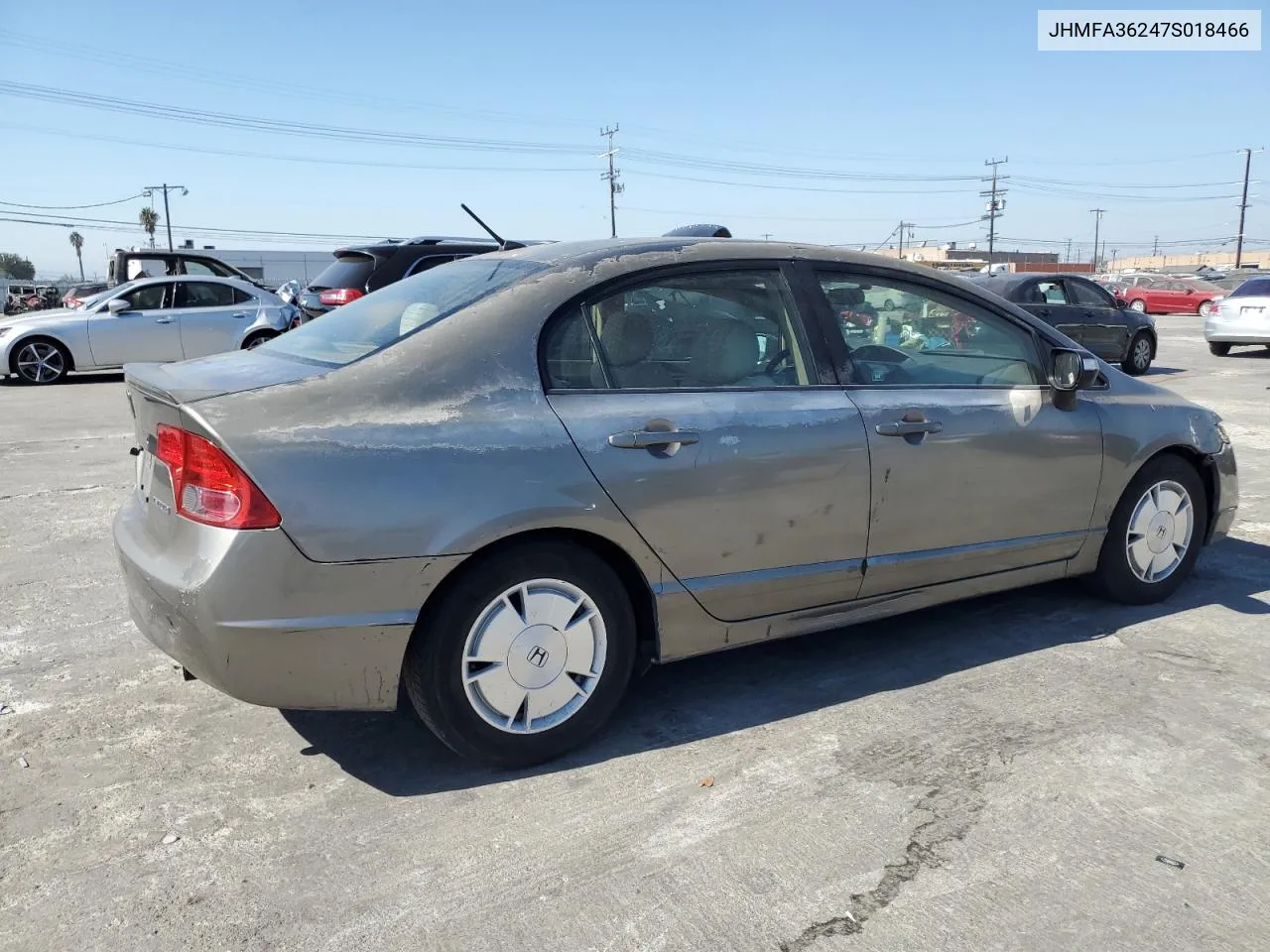 JHMFA36247S018466 2007 Honda Civic Hybrid