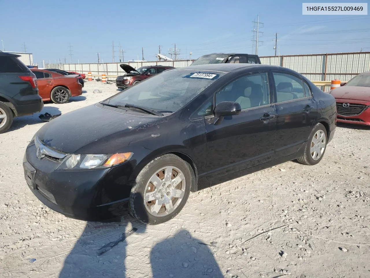 2007 Honda Civic Lx VIN: 1HGFA15527L009469 Lot: 75137994