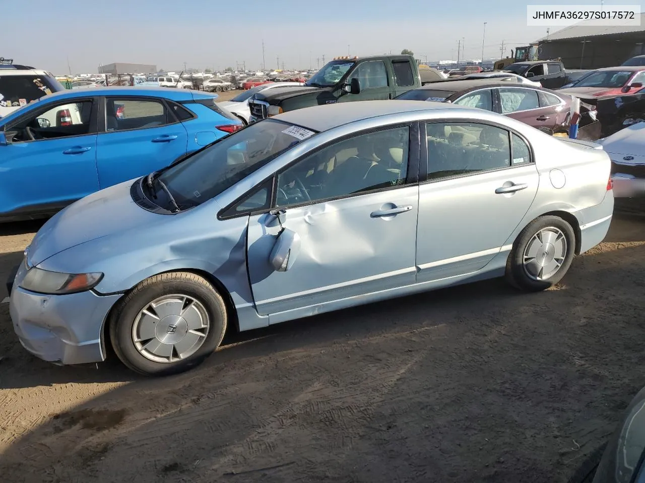 JHMFA36297S017572 2007 Honda Civic Hybrid