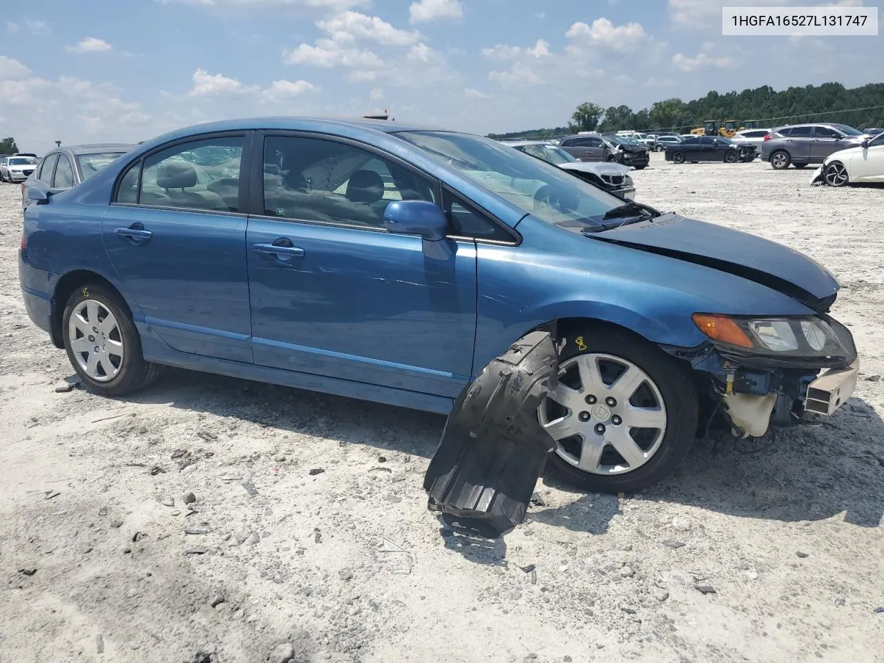 2007 Honda Civic Lx VIN: 1HGFA16527L131747 Lot: 75602854