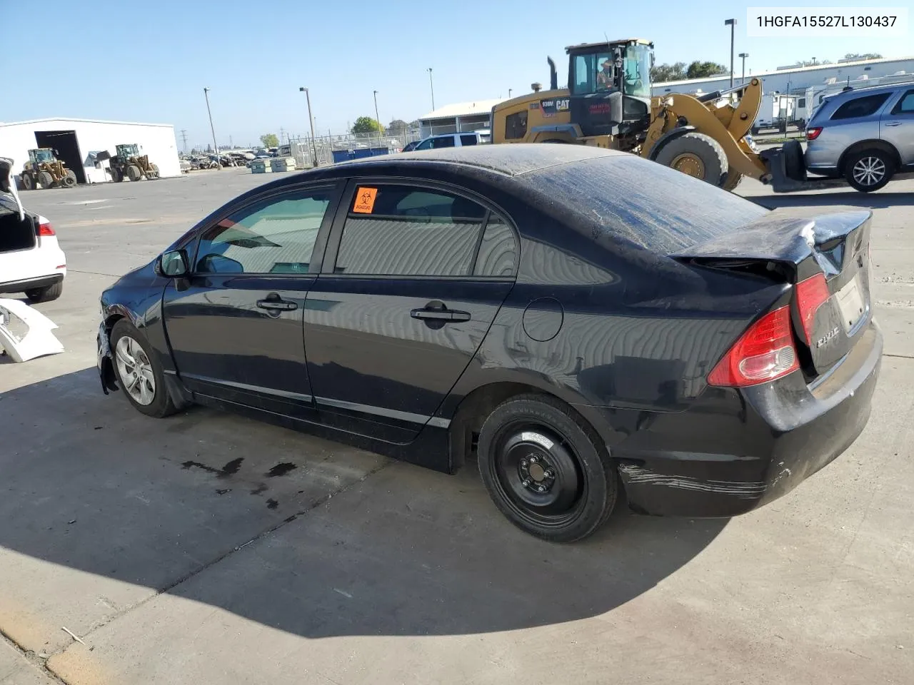 2007 Honda Civic Lx VIN: 1HGFA15527L130437 Lot: 75651364