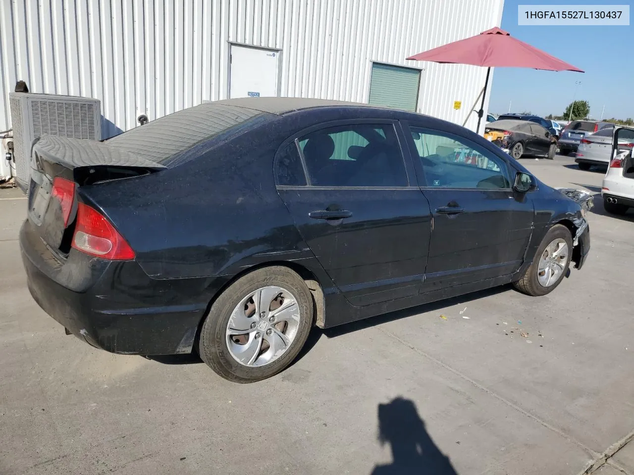 1HGFA15527L130437 2007 Honda Civic Lx