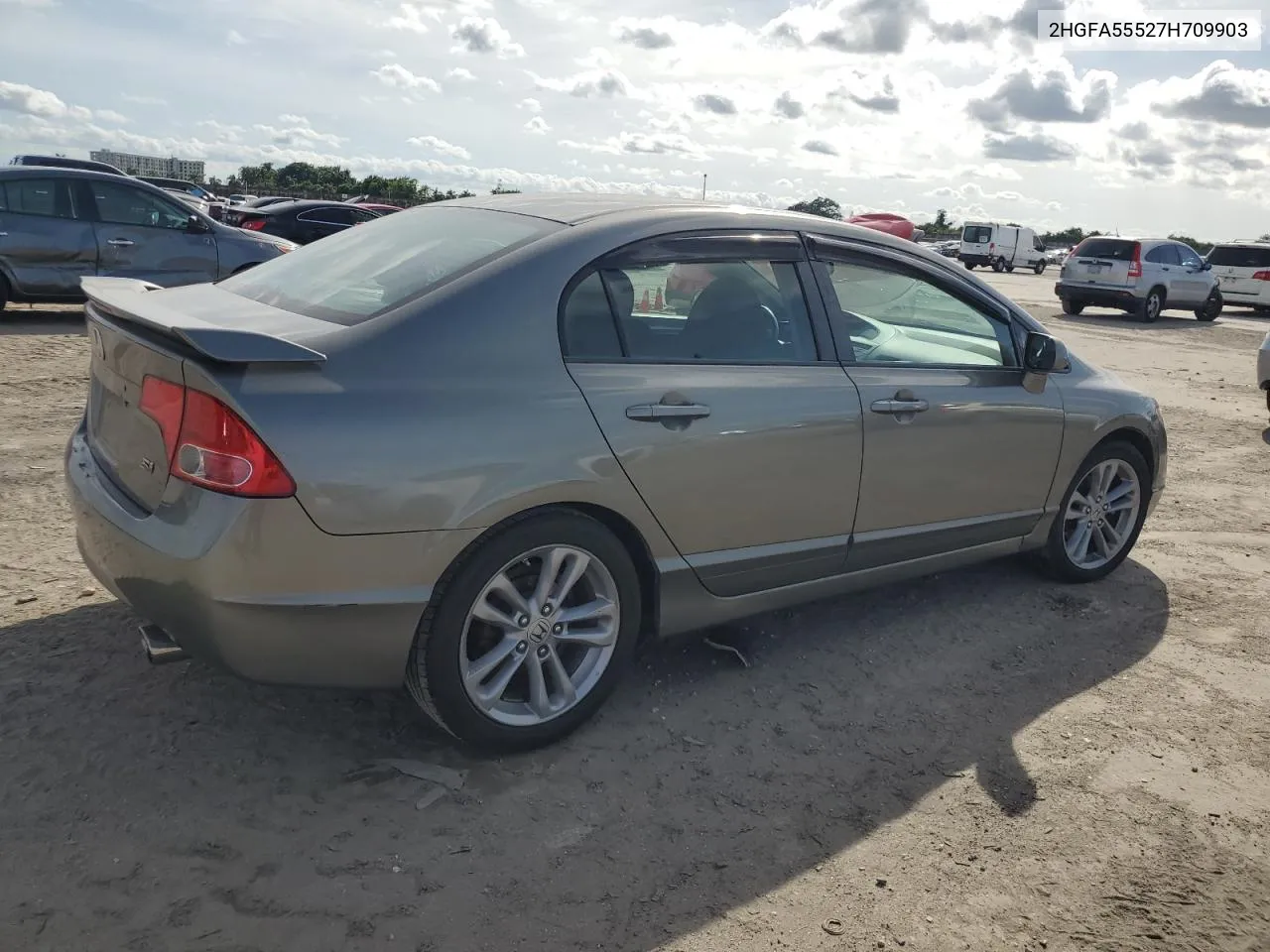 2007 Honda Civic Si VIN: 2HGFA55527H709903 Lot: 75707014