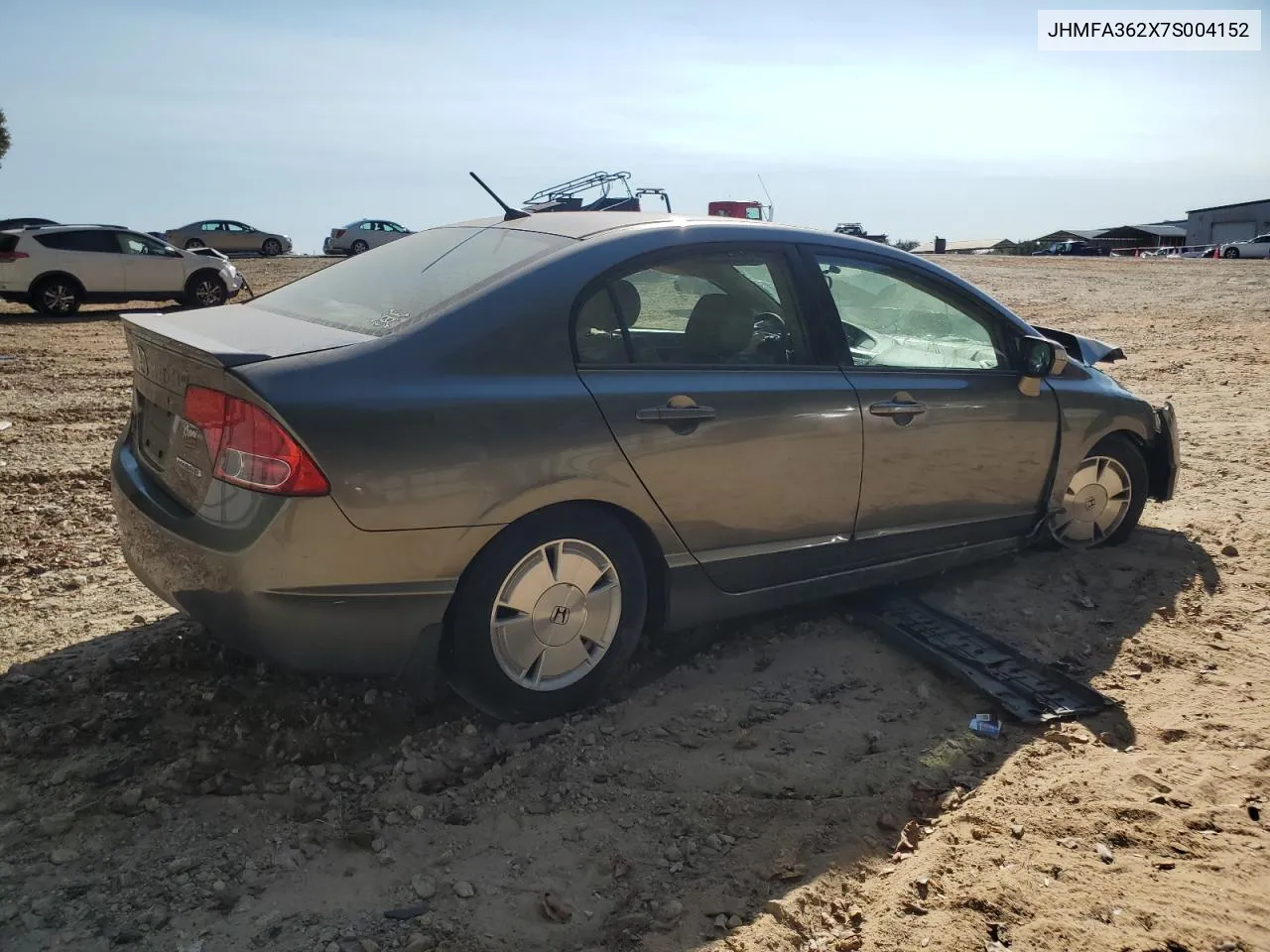 2007 Honda Civic Hybrid VIN: JHMFA362X7S004152 Lot: 75900714