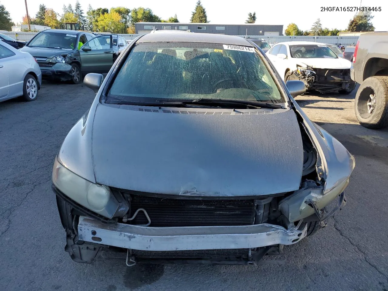 2HGFA16527H314465 2007 Honda Civic Lx