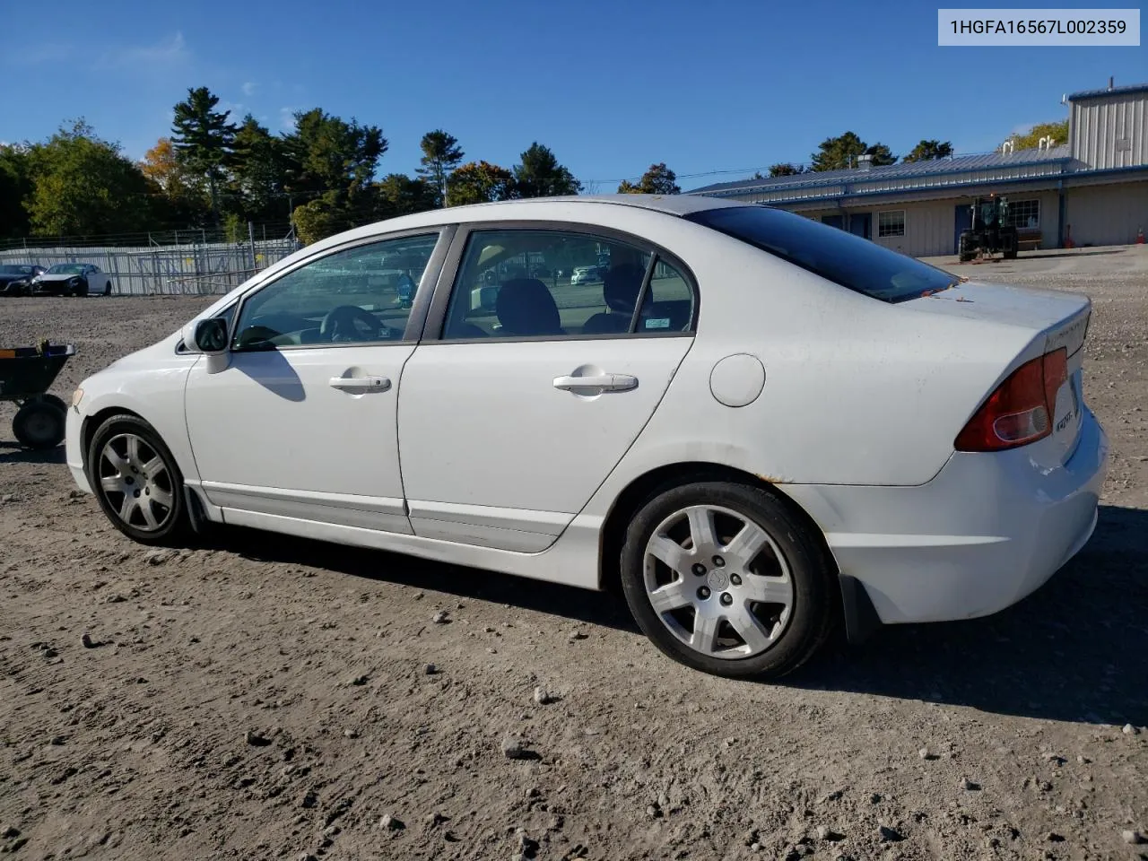 2007 Honda Civic Lx VIN: 1HGFA16567L002359 Lot: 76101374