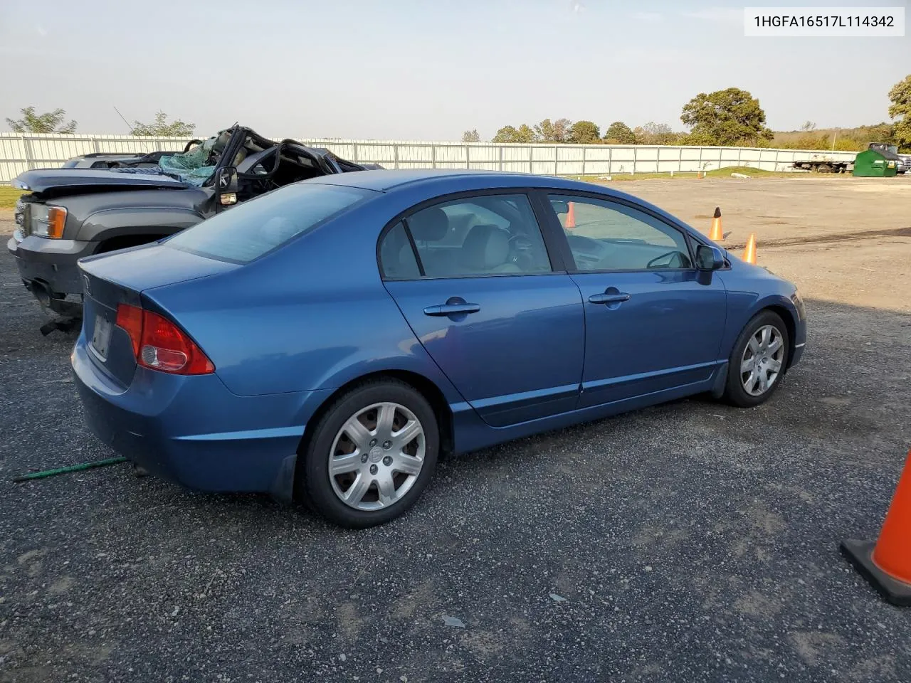 1HGFA16517L114342 2007 Honda Civic Lx