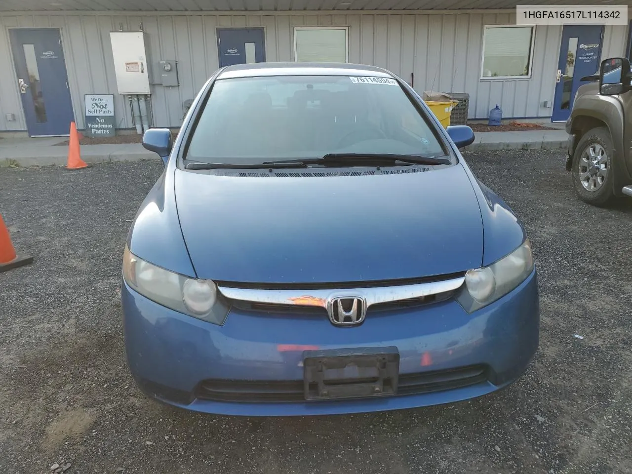 1HGFA16517L114342 2007 Honda Civic Lx