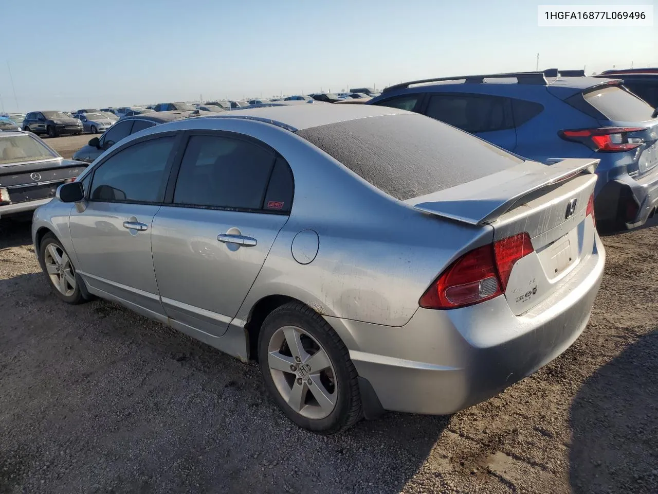 1HGFA16877L069496 2007 Honda Civic Ex