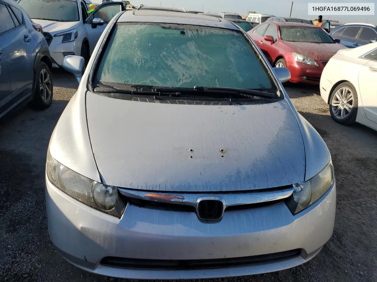 1HGFA16877L069496 2007 Honda Civic Ex