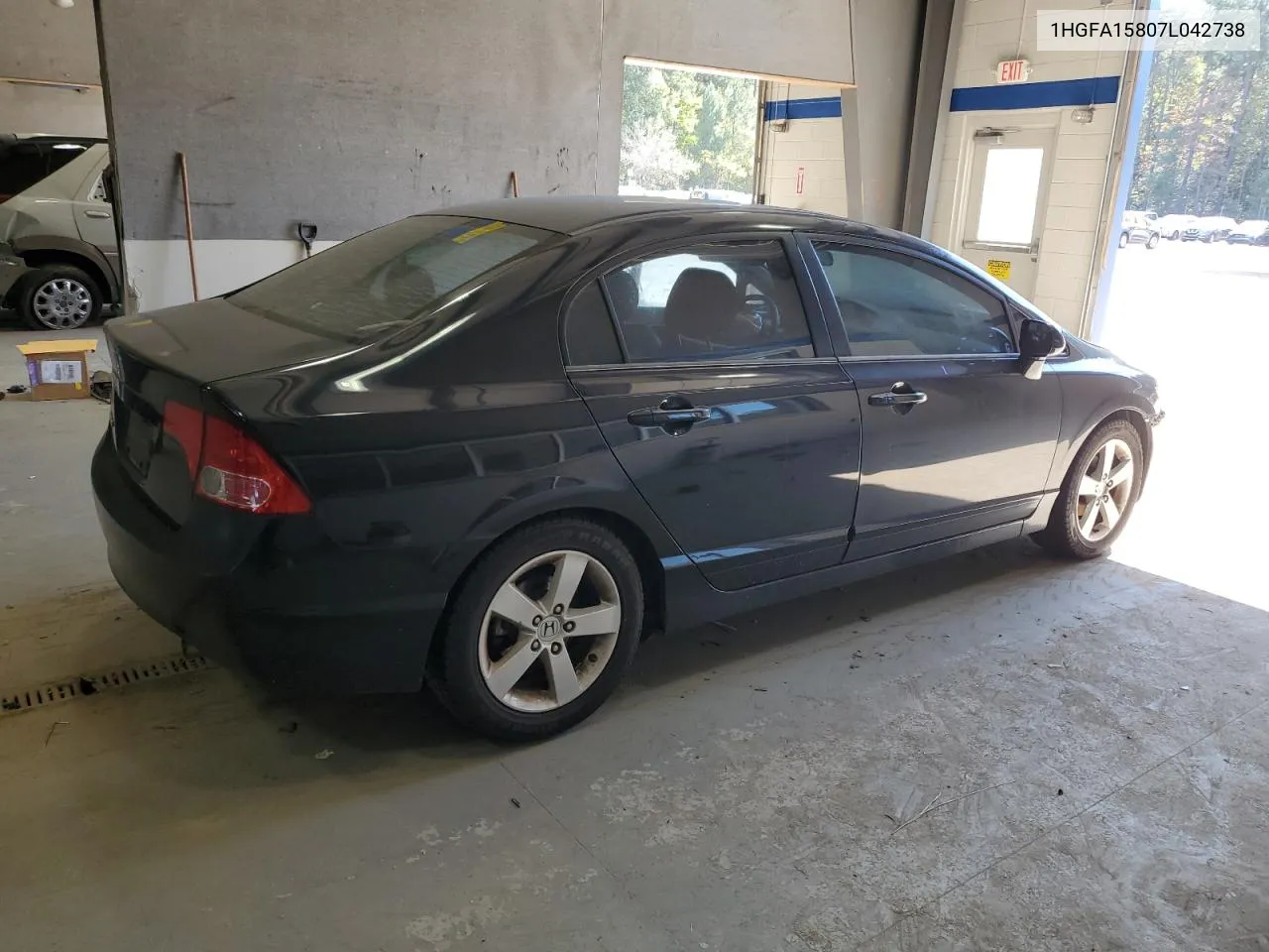 1HGFA15807L042738 2007 Honda Civic Ex