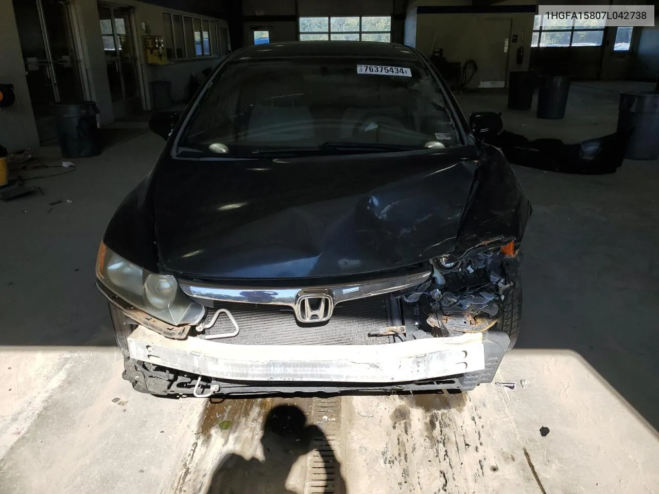 1HGFA15807L042738 2007 Honda Civic Ex